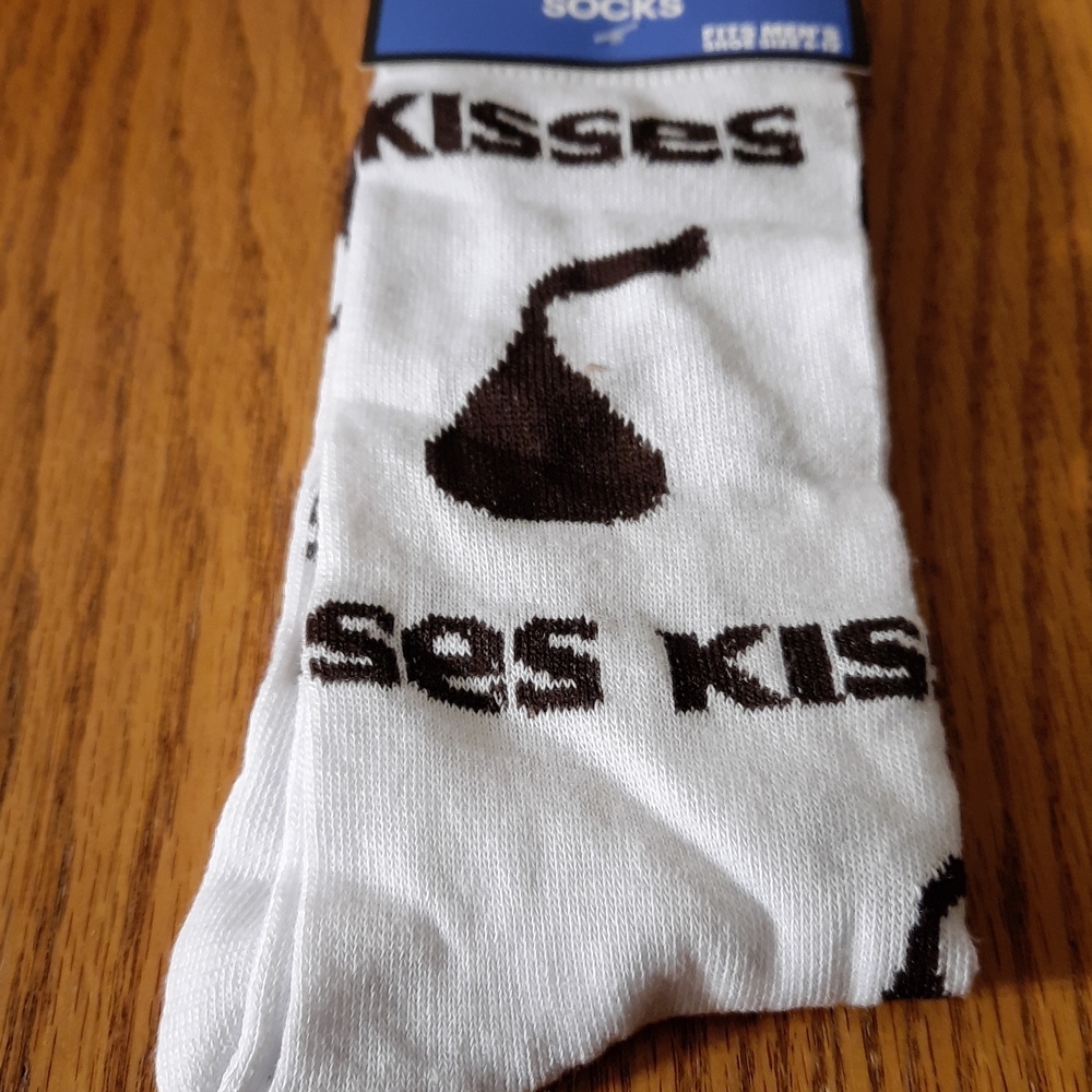 Odd Sox Hersheys Kisses White and Brown Socks